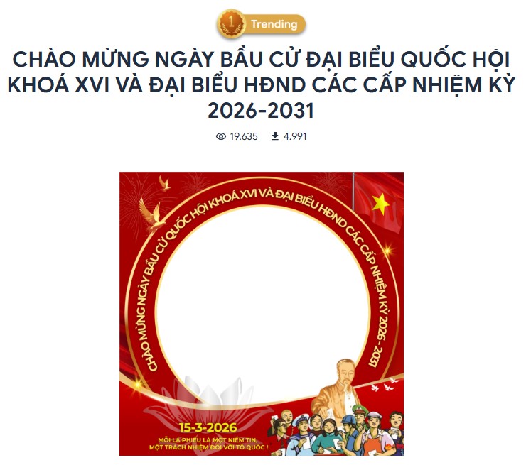 Hưởng ứng tích cực – Lan tỏa mạnh mẽ – Góp phần vào thành công của Ngày hội toàn dân!