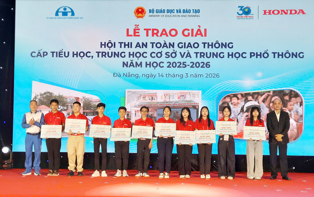 Lâm Đồng đạt 61 giải tại Cuộc thi “An toàn giao thông cho nụ cười ngày mai” năm học 2025–2026