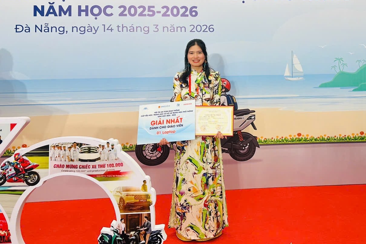 Gặp cô giáo đoạt giải Nhất hội thi toàn quốc