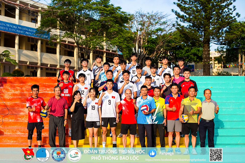 THPT Bảo Lộc ra mắt CLB Bóng chuyền: Kết nối đam mê, lan tỏa năng lượng