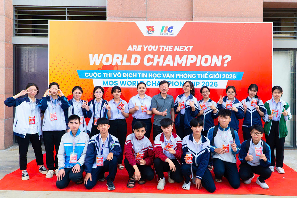 Học sinh Lâm Đồng tự tin tranh tài tại vòng loại quốc gia Cuộc thi Vô địch Tin học văn phòng thế giới 2026