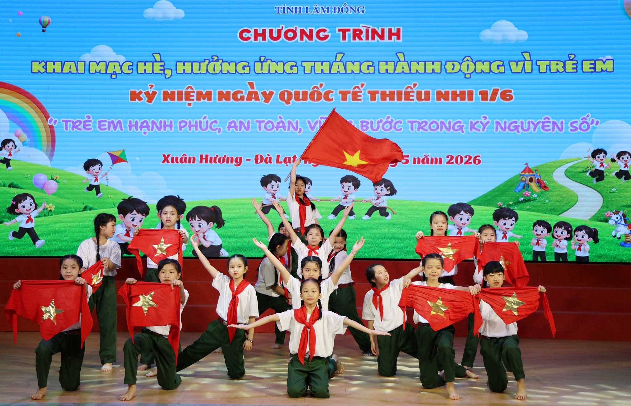 Lâm Đồng khai mạc Hè 2026, hưởng ứng Tháng hành động vì trẻ em