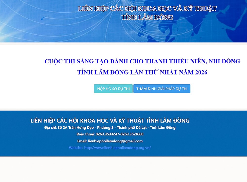 Khơi dậy đam mê sáng tạo khoa học trong học sinh Lâm Đồng