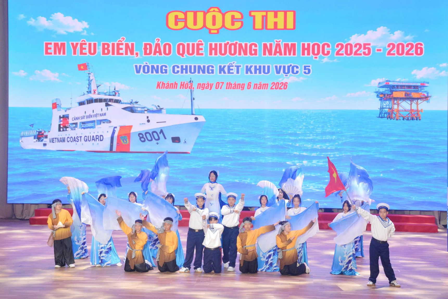 Lâm Đồng đoạt giải Nhất Vòng chung kết khu vực 5 cuộc thi “Em yêu biển, đảo quê hương”
