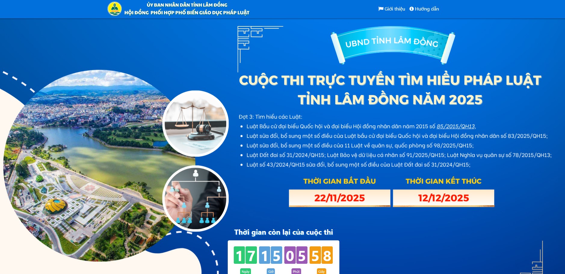 Ngành Giáo dục Lâm Đồng triển khai Cuộc thi trực tuyến tìm hiểu pháp luật năm 2025 (đợt 3)
