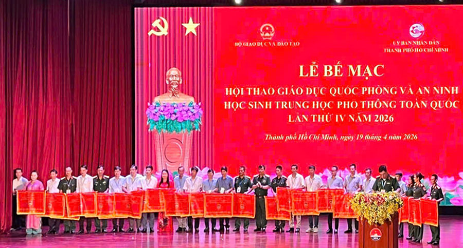 Dấu ấn của giáo dục Lâm Đồng tại Hội thao Giáo dục quốc phòng và an ninh học sinh THPT toàn quốc 2026