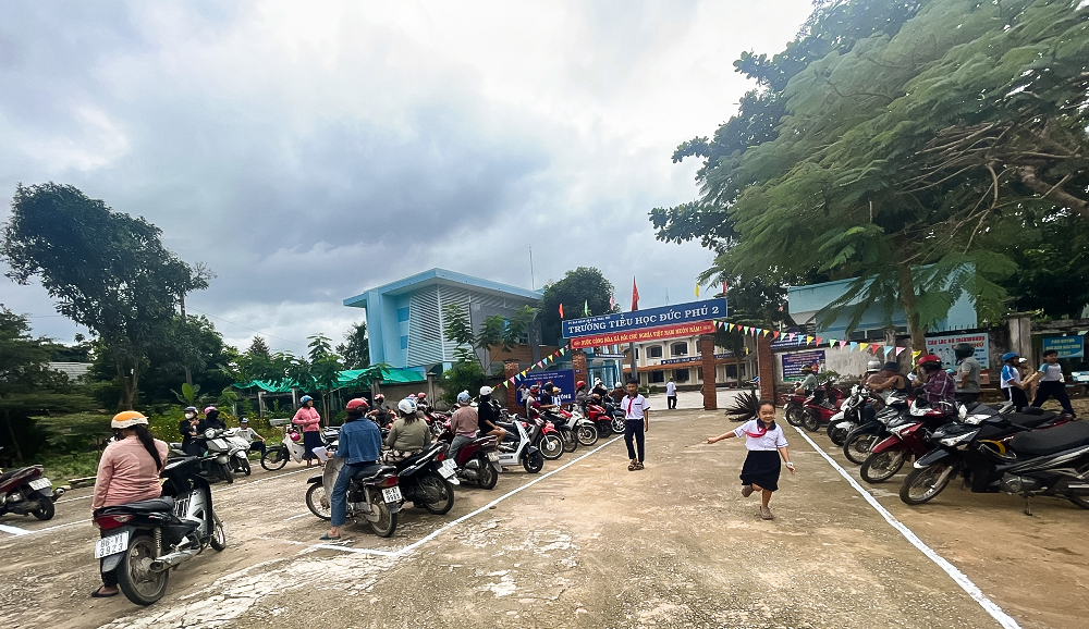 Hiệu quả từ mô hình “Cổng trường an toàn” trên địa bàn xã Nghị Đức