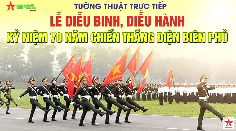 Lễ Diễu binh, diễu hành kỷ niệm 70 năm Chiến thắng Điện Biên Phủ