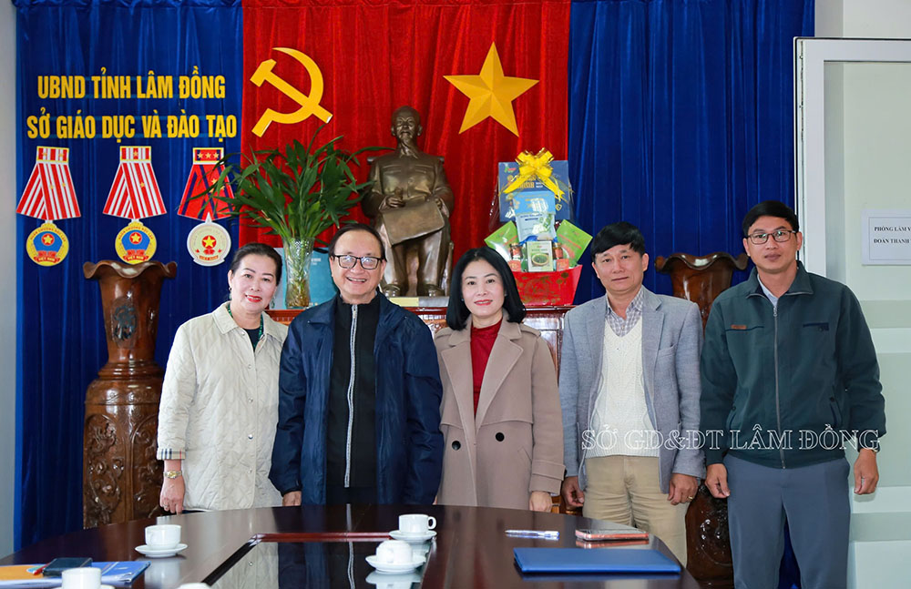 Quỹ Hỗ trợ đổi mới Giáo dục Việt Nam phối hợp Sở GDĐT Lâm Đồng đánh giá Dự án Trường học hạnh phúc