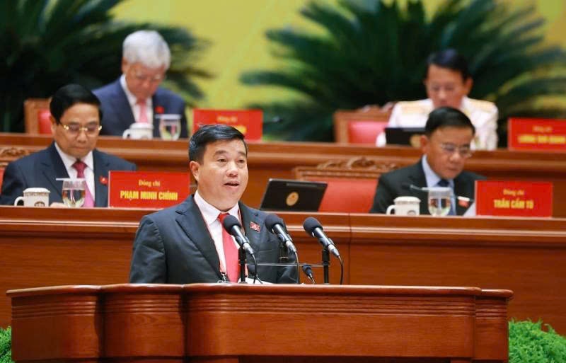 Bí thư Tỉnh ủy Lâm Đồng Y Thanh Hà Niê Kđăm tham luận tại Đại hội XIV:  Củng cố hệ thống chính trị vùng đồng bào dân tộc thiểu số