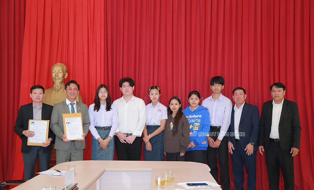 Lâm Đồng tiếp nhận lưu học sinh Lào đến học tập tại Trường Đại học Đà Lạt