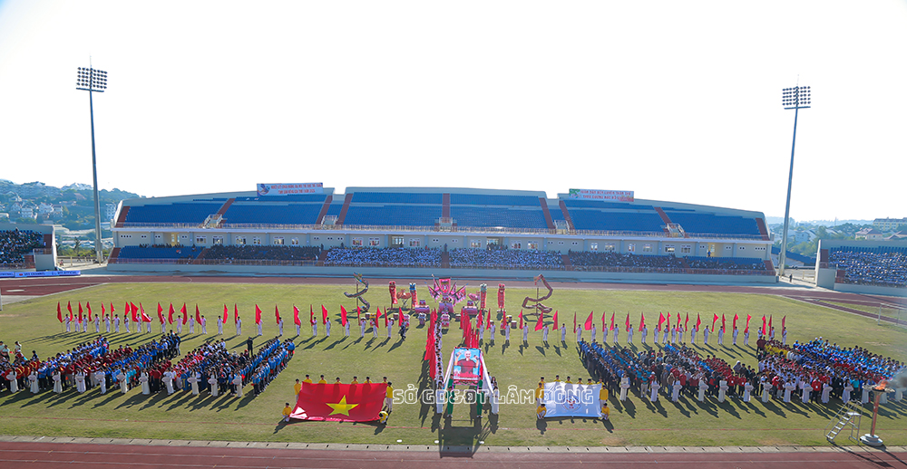 Khai mạc Đại hội Thể dục thể thao ngành Giáo dục tỉnh Lâm Đồng lần thứ I năm 2026