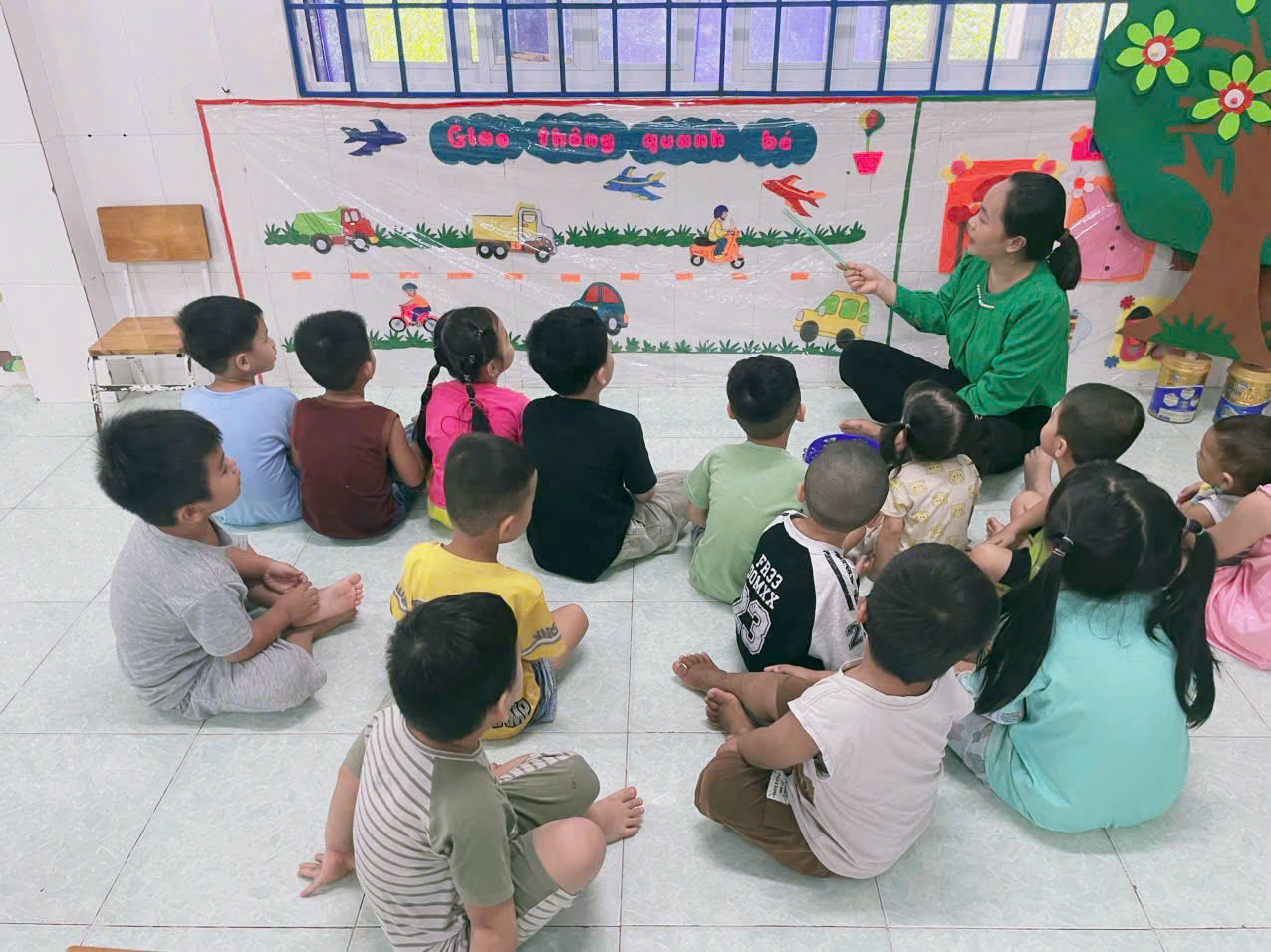 Tiếng trẻ đánh vần nơi triền đồi