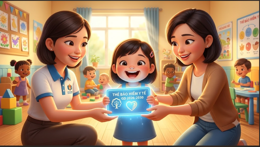 Bảo hiểm y tế – Điểm tựa chăm sóc sức khỏe trẻ em từ những năm đầu đời