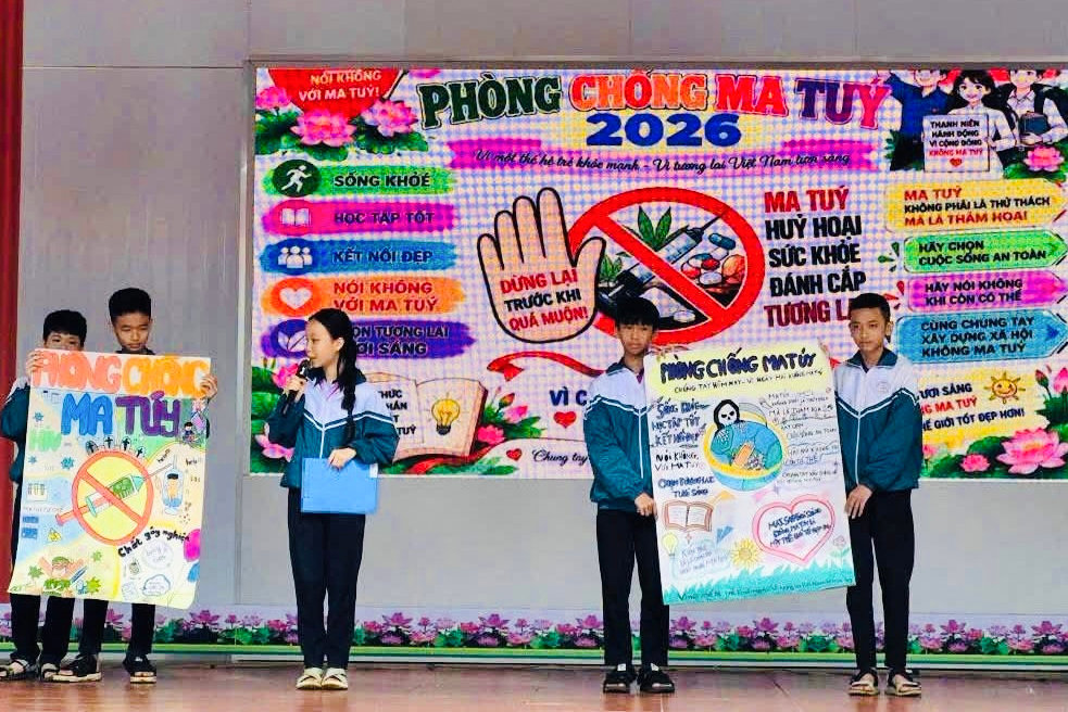 Đổi mới giáo dục phòng, chống ma túy từ các sáng kiến