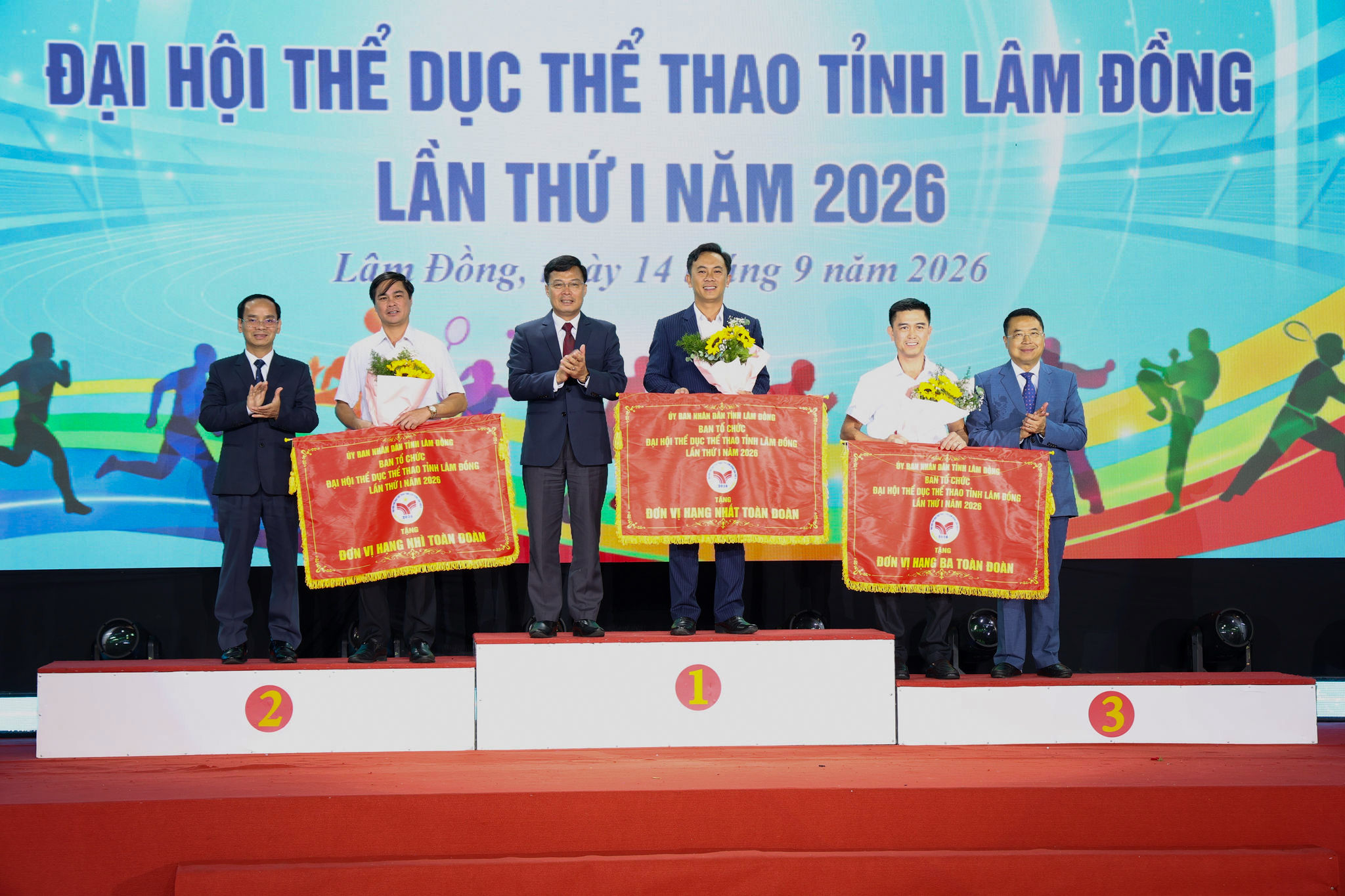Ngành Giáo dục Lâm Đồng xếp Nhất toàn đoàn Đại hội Thể dục thể thao tỉnh lần thứ I năm 2026