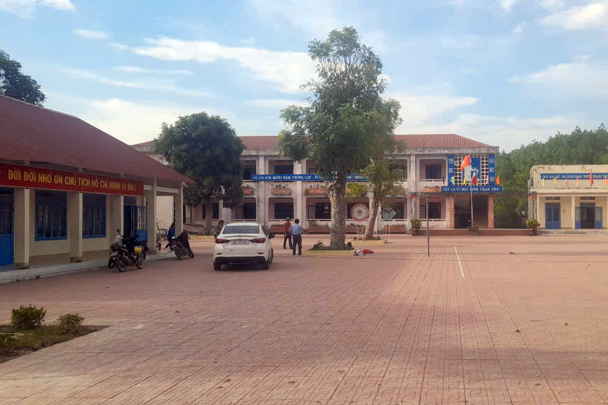 Sáp nhập trường học ở Suối Kiết đang đi đúng lộ trình