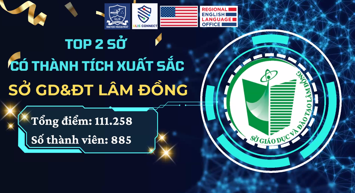 Lâm Đồng xếp thứ Hai toàn quốc tại American English Viewing Marathon 2026