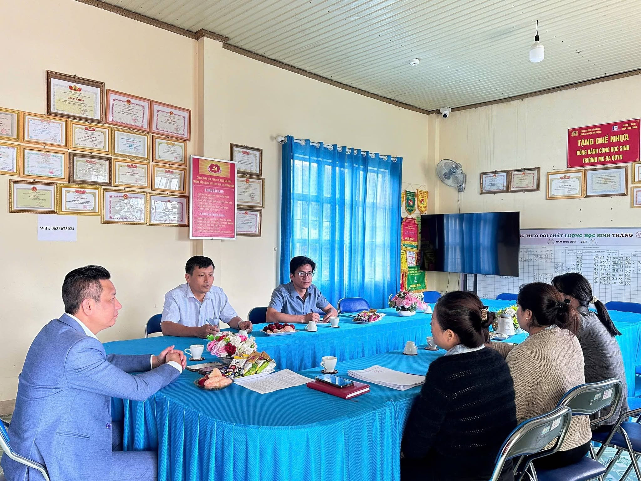 Xã vùng sâu Tà Năng sẵn sàng cho năm học mới