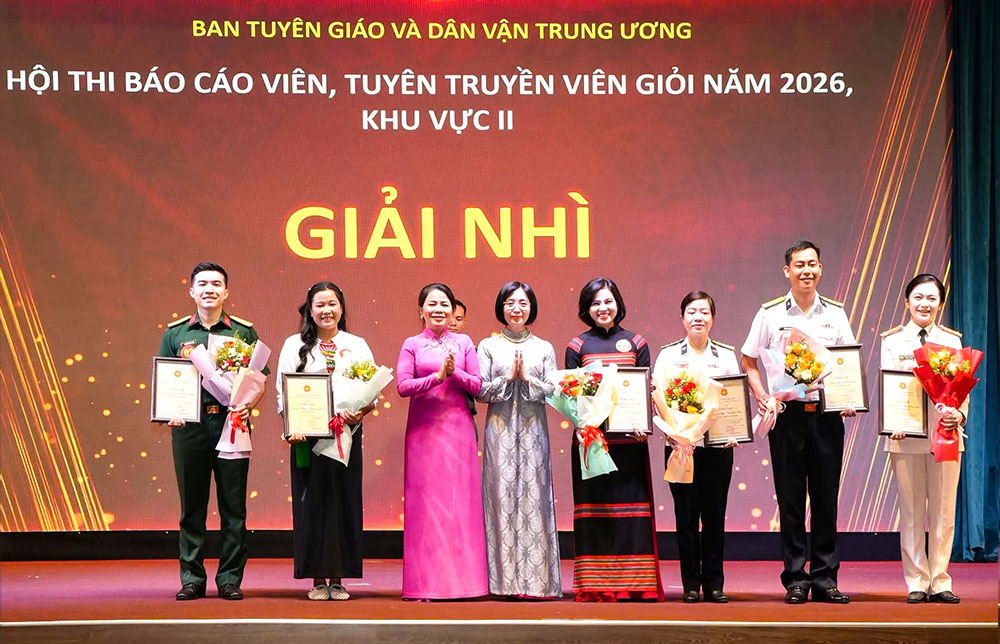 Giáo viên Trường THPT Đạm Ri đạt giải Nhì Hội thi Báo cáo viên, Tuyên truyền viên giỏi toàn quốc năm 2026 – Khu vực II