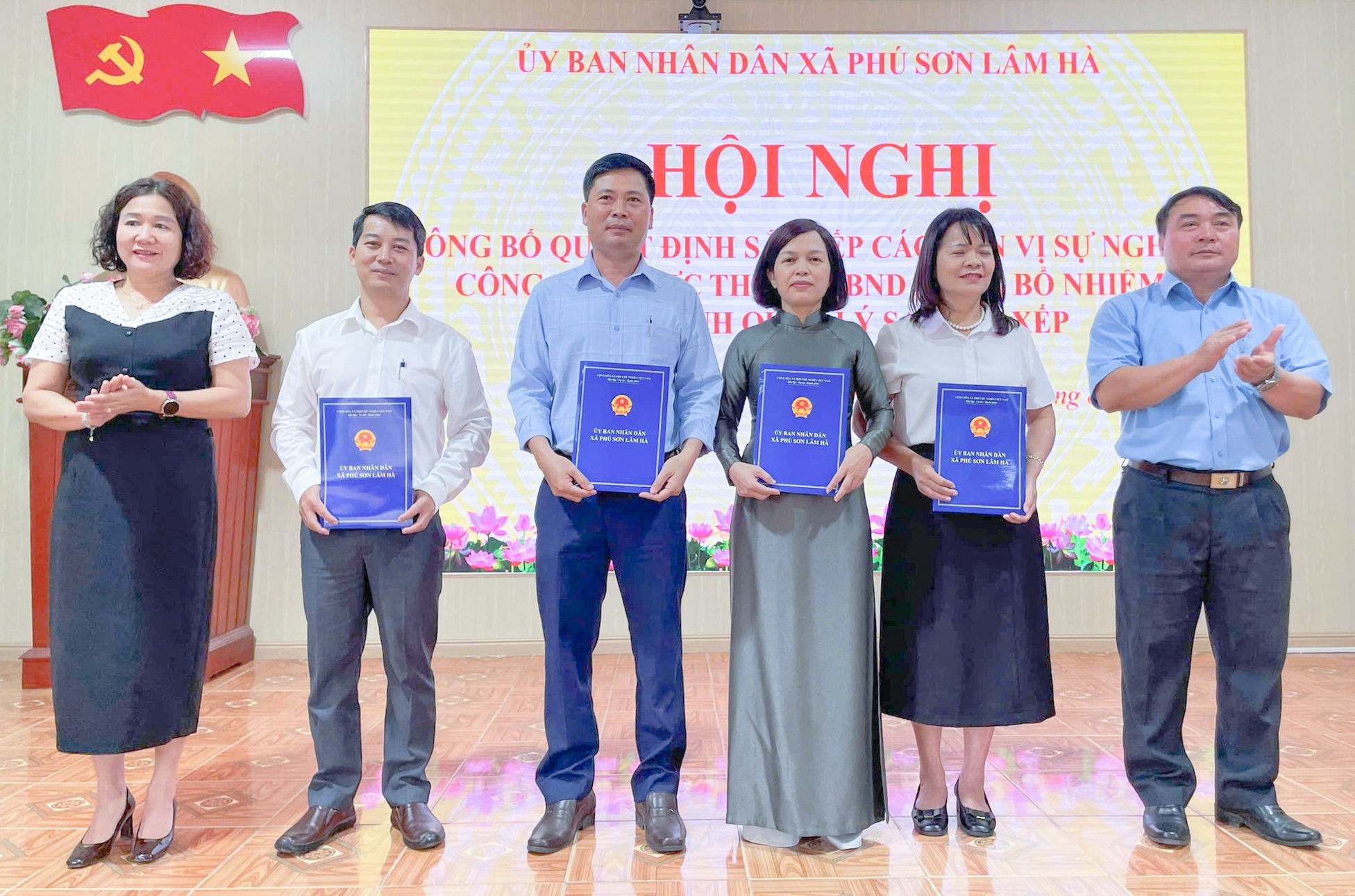 Xã Phú Sơn Lâm Hà kiện toàn tổ chức các cơ sở giáo dục