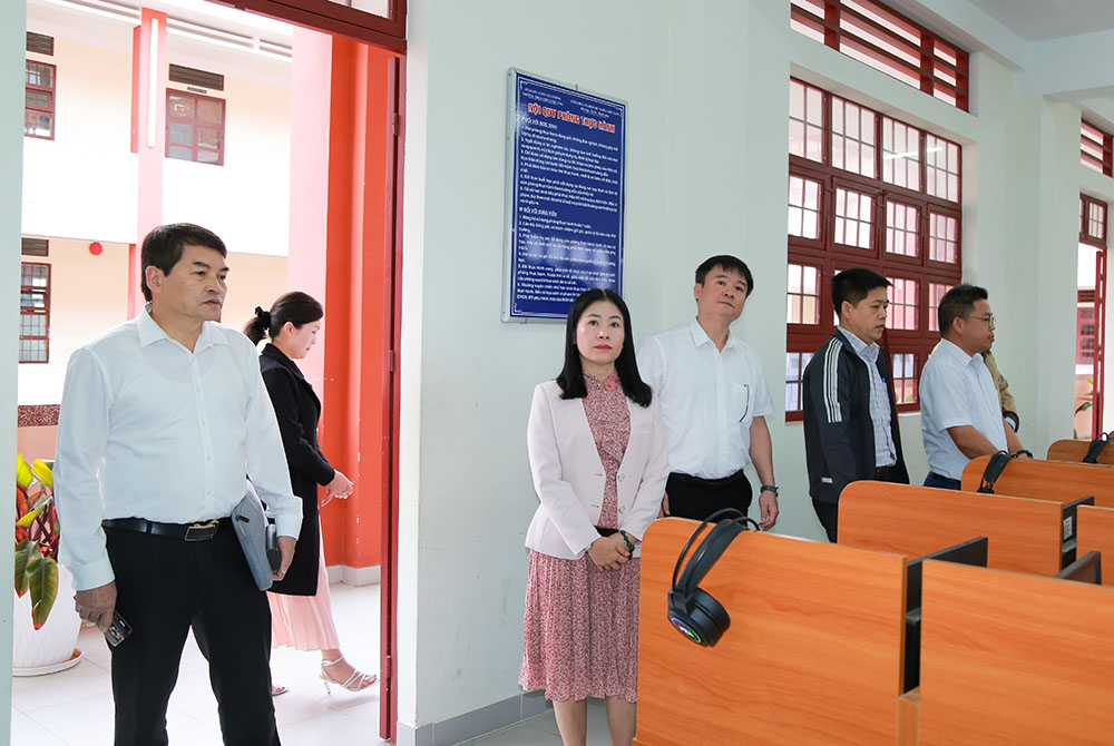 Bộ Giáo dục và Đào tạo kiểm tra công tác tổ chức khảo sát năng lực tiếng Anh đối với giáo viên phổ thông tại tỉnh Lâm Đồng.