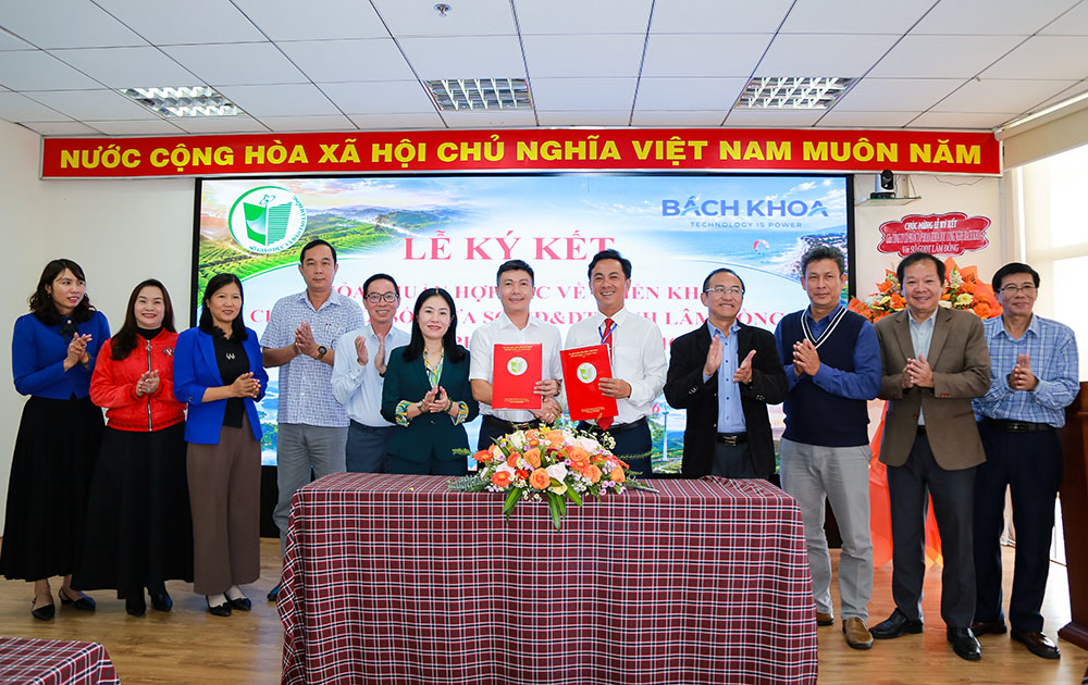 Sở Giáo dục và Đào tạo Lâm Đồng ký kết hợp tác chuyển đổi số với Bách Khoa Tech