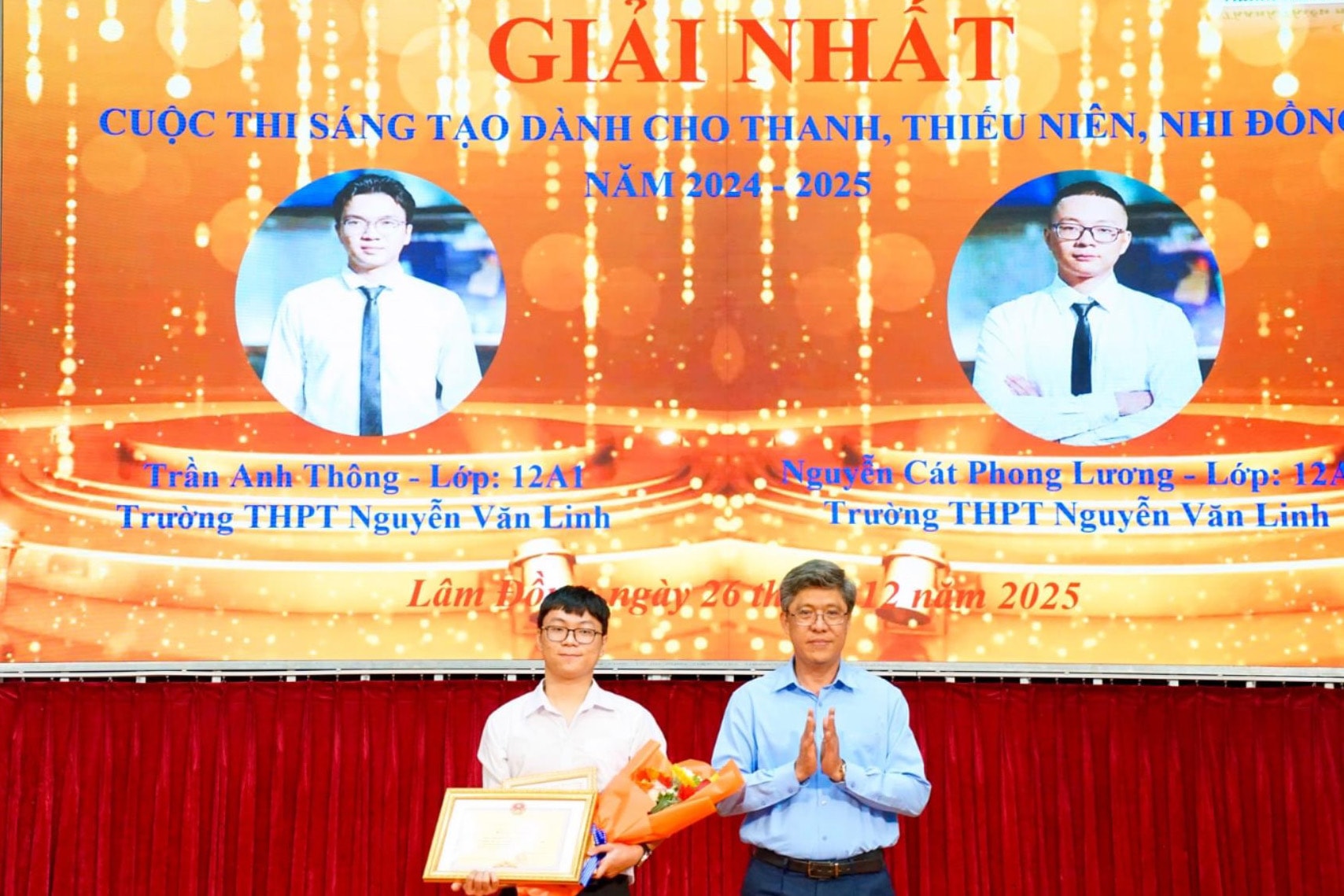 Lâm Đồng trao giải Cuộc thi sáng tạo dành cho thanh, thiếu niên, nhi đồng lần thứ 18