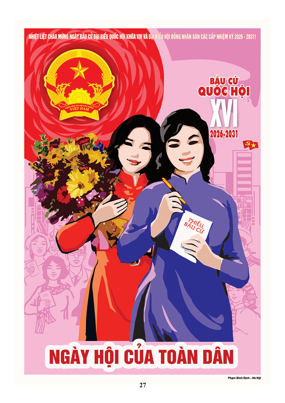 Ngành Giáo dục Lâm Đồng đẩy mạnh tuyên truyền cổ động trực quan hướng tới các sự kiện chính trị trọng đại của đất nước