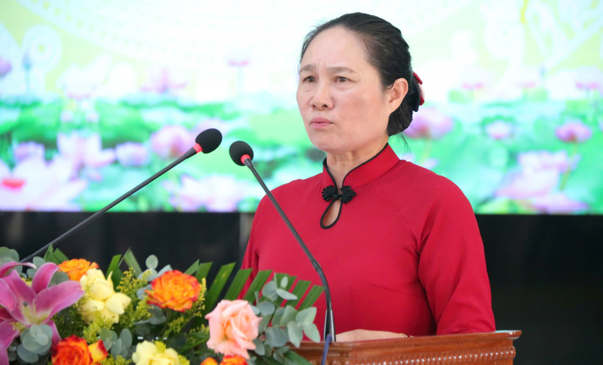 BÀ TRẦN LỆ QUYÊN - CHỦ TỊCH HỘI KHUYẾN HỌC HUYỆN LÂM HÀ:  Phát huy mọi nguồn lực trong xã hội xây dựng quỹ khuyến học