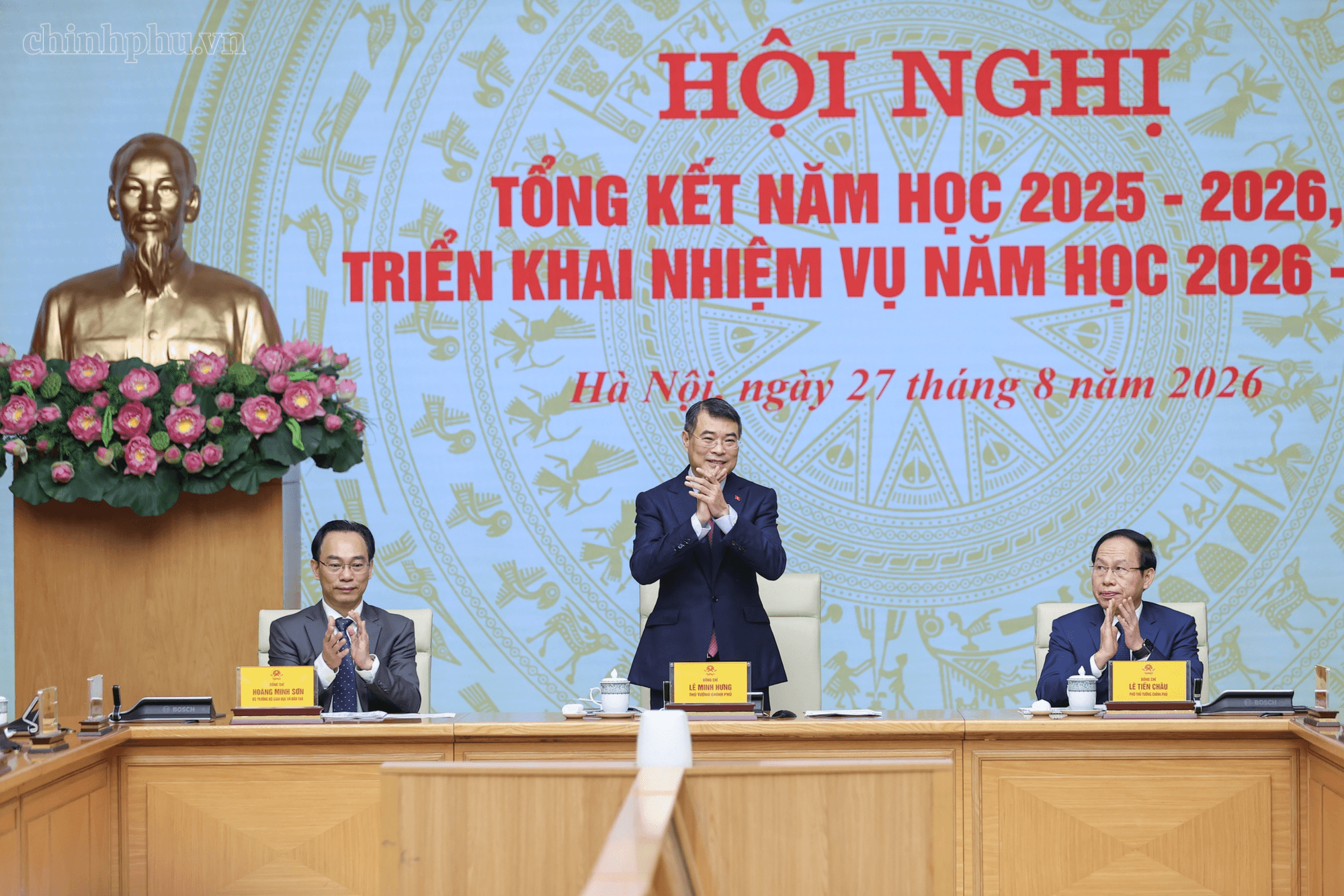 Thủ tướng Chính phủ Lê Minh Hưng: Không để học sinh vì hoàn cảnh khó khăn mà không được đến trường.