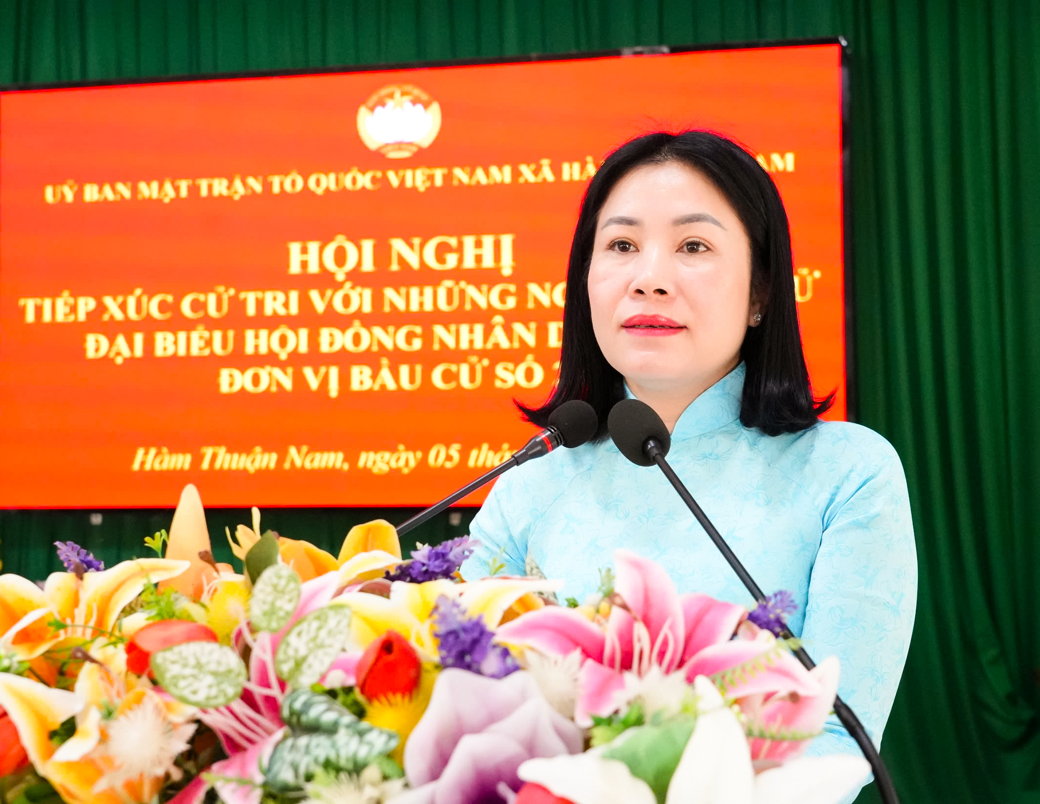 Hội nghị tiếp xúc cử tri giữa những người ứng cử đại biểu HĐND tỉnh Lâm Đồng nhiệm kỳ 2026–2031