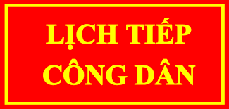 Lịch tiếp công dân của Giám đốc Sở GDĐT