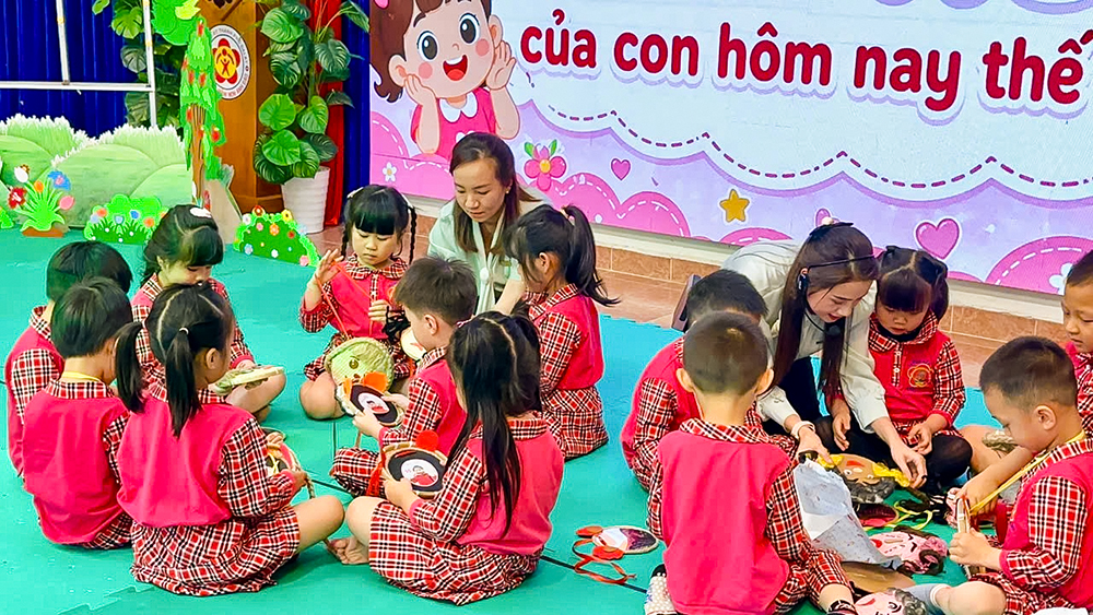 Ứng dụng công nghệ thông tin trong giáo dục mầm non: bước tiến thực chất từ sinh hoạt cụm chuyên môn