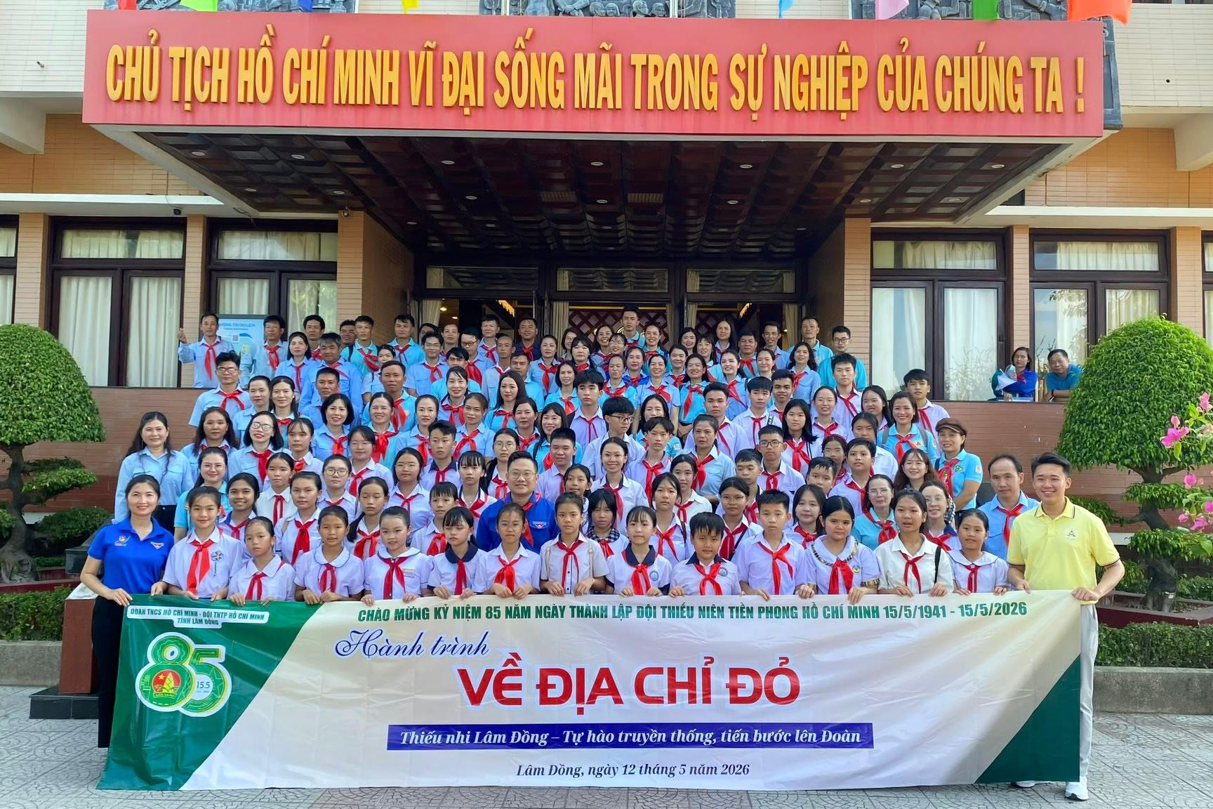 ​​​​​​​Kỷ niệm 85 năm Ngày thành lập Đội Thiếu niên Tiền phong Hồ Chí Minh (15/5/1941 - 15/5/2026): Thiếu nhi Lâm Ðồng viết tiếp truyền thống khăn quàng đỏ