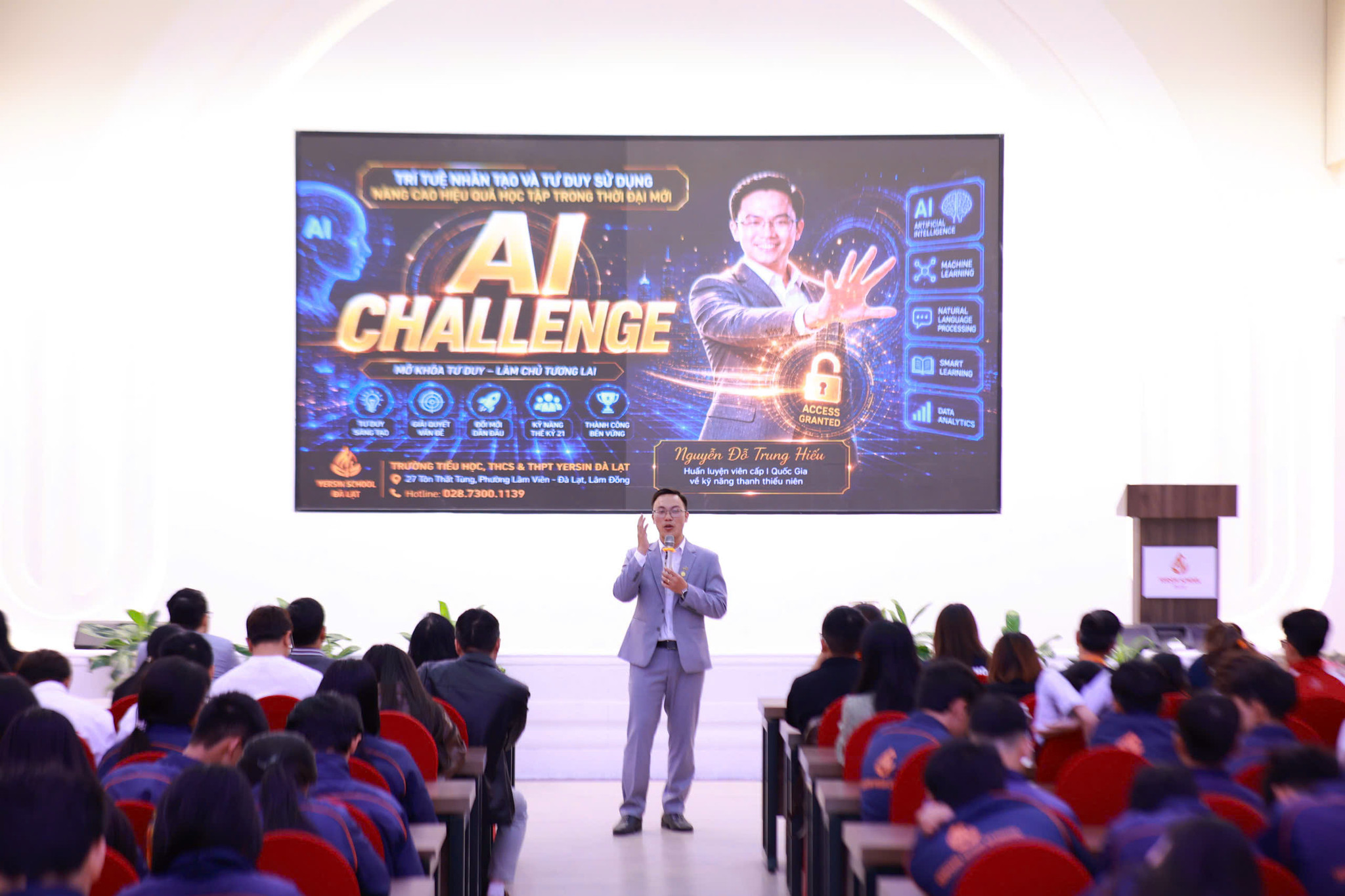 Yersin School Đà Lạt tiên phong giáo dục AI cho học sinh liên cấp