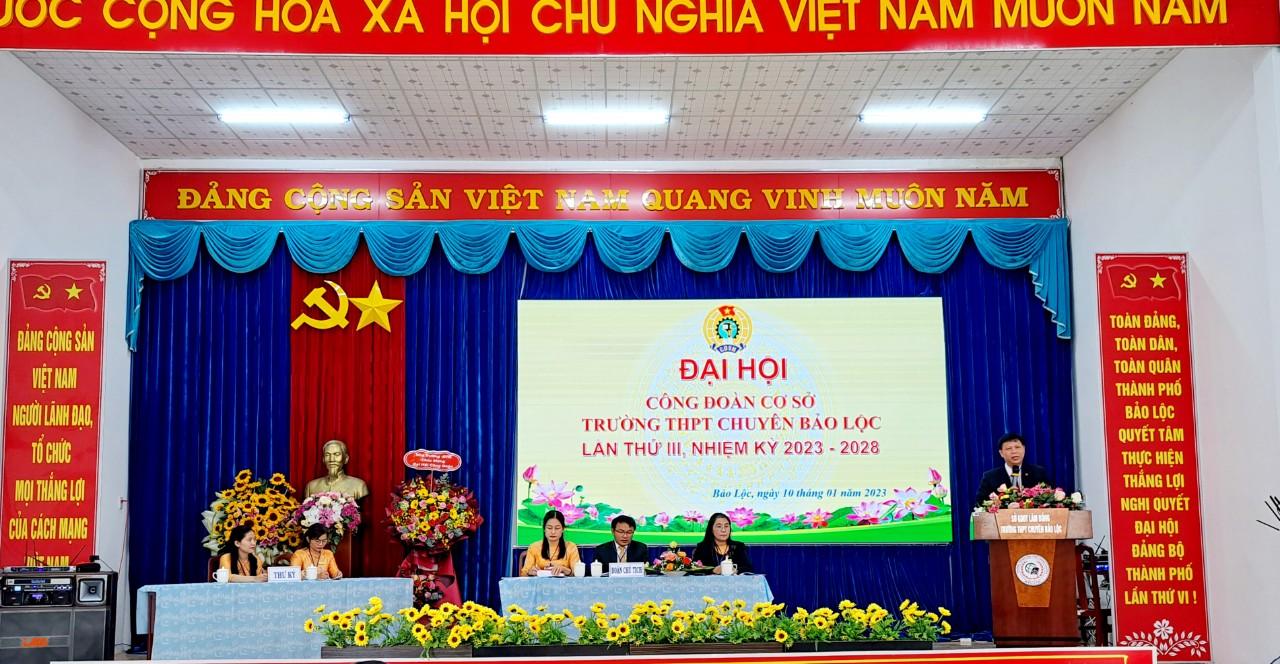 SAU ĐẠI HỘI ĐIỂM, CÁC CÔNG ĐOÀN CƠ SỞ TRỰC THUỘC CÔNG ĐOÀN GIÁO DỤC LÂM ĐỒNG LONG TRỌNG TỔ CHỨC ĐẠI HỘI TIẾN TỚI ĐẠI HỘI CÔNG ĐOÀN GIÁO DỤC TỈNH LÂM ĐỒNG LẦN THỨ  XII, NHIỆM KỲ 2023 – 2028