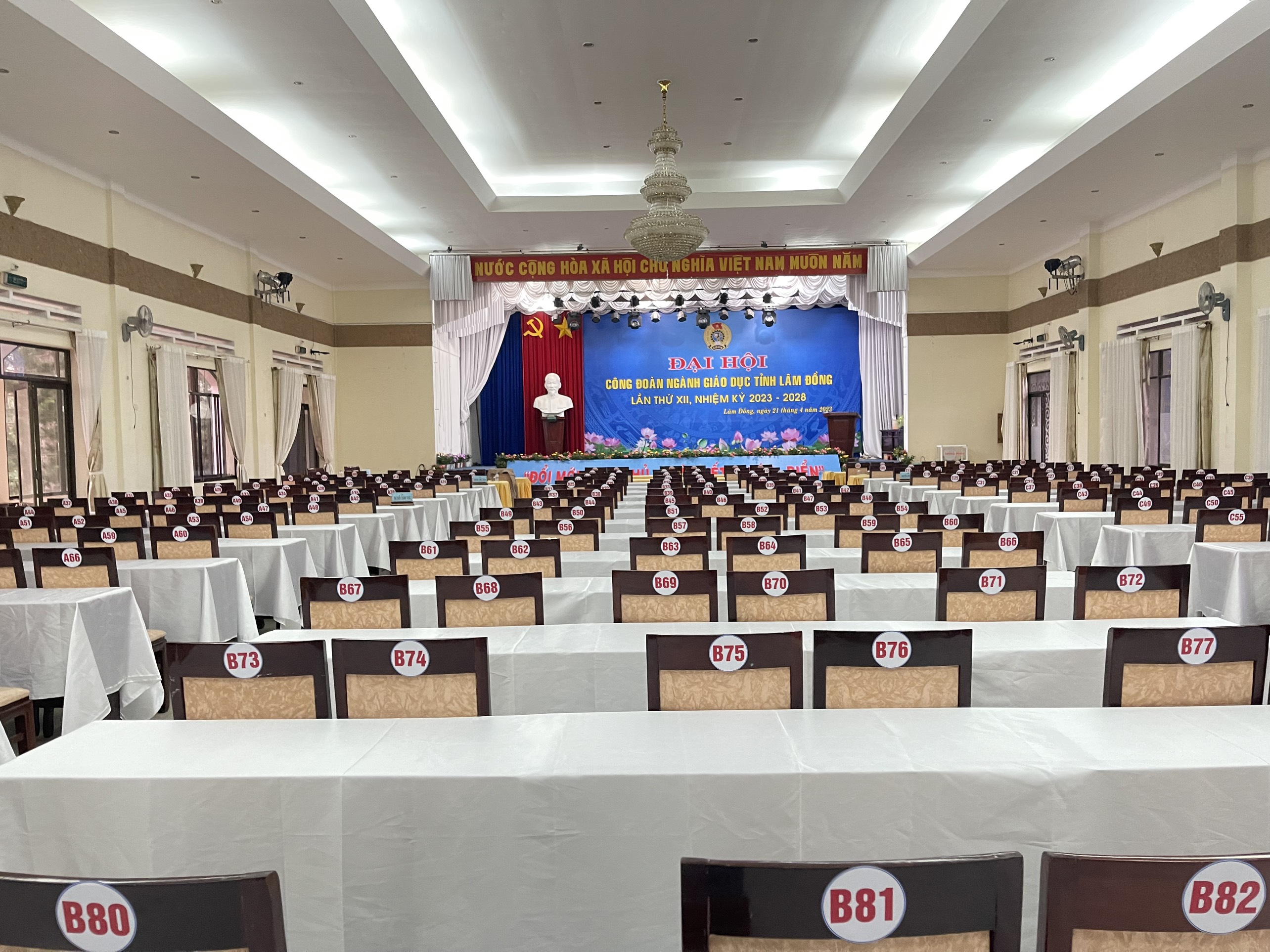 CĐGD TỈNH LÂM ĐỒNG SẴN SÀNG CHO VIỆC TỔ CHỨC ĐẠI HỘI LẦN THỨ XII, NHIỆM KỲ 2023-2028