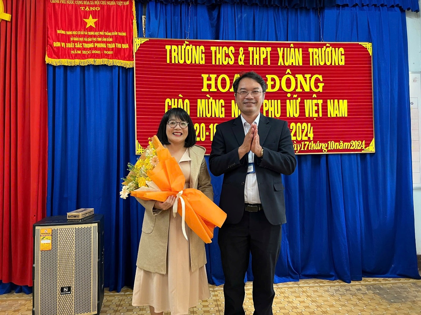 TRƯỜNG THCS & THPT XUÂN TRƯỜNG CHÀO MỪNG 94 NĂM NGÀY PHỤ NỮ VIỆT NAM 20/10