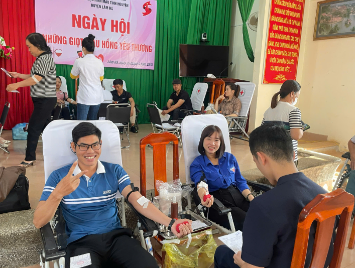 Hiến máu Nhân đạo - Nghĩa cử Cao đẹp của tập thể CBNGNLĐ Trường THPT Huỳnh Thúc Kháng