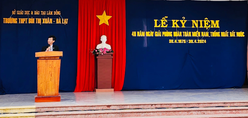 CÔNG ĐOÀN TRƯỜNG THPT BÙI THỊ XUÂN VỚI HOẠT ĐỘNG KỶ NIỆM 49 NĂM GIẢI PHÓNG MIỀN NAM, THỐNG NHẤT ĐẤT NƯỚC  30/4/1975 -30/4/2024