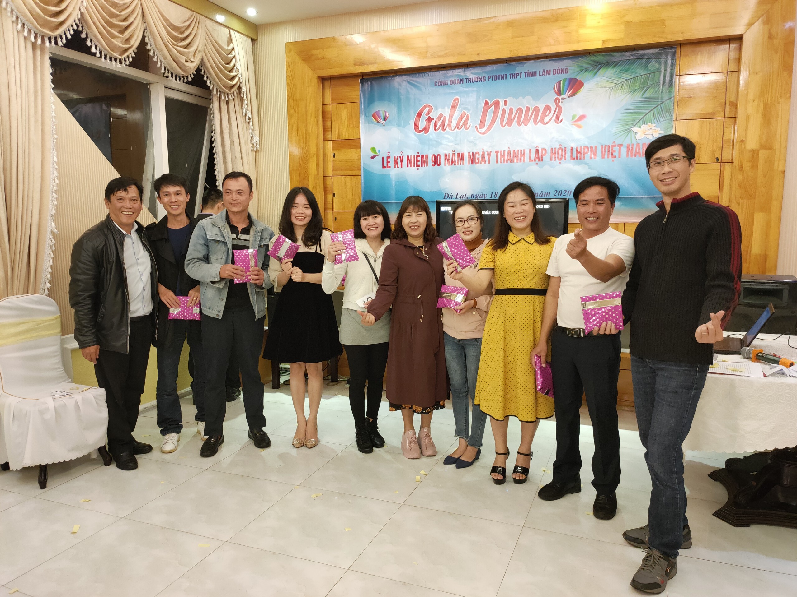 GALA DINNER KỶ NIỆM 90 NĂM NGÀY THÀNH LẬP HỘI LIÊN HIỆP PHỤ NỮ VIỆT NAM