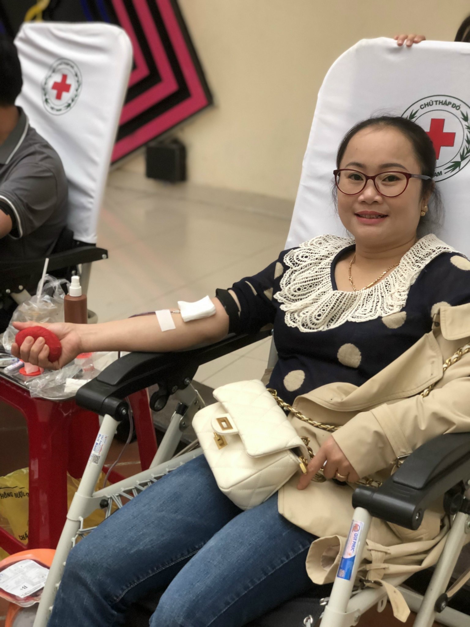 CĐCS Trường PTDTNT THCS&THPT Tỉnh Lâm Đồng tham gia hiến máu tình nguyện năm 2024