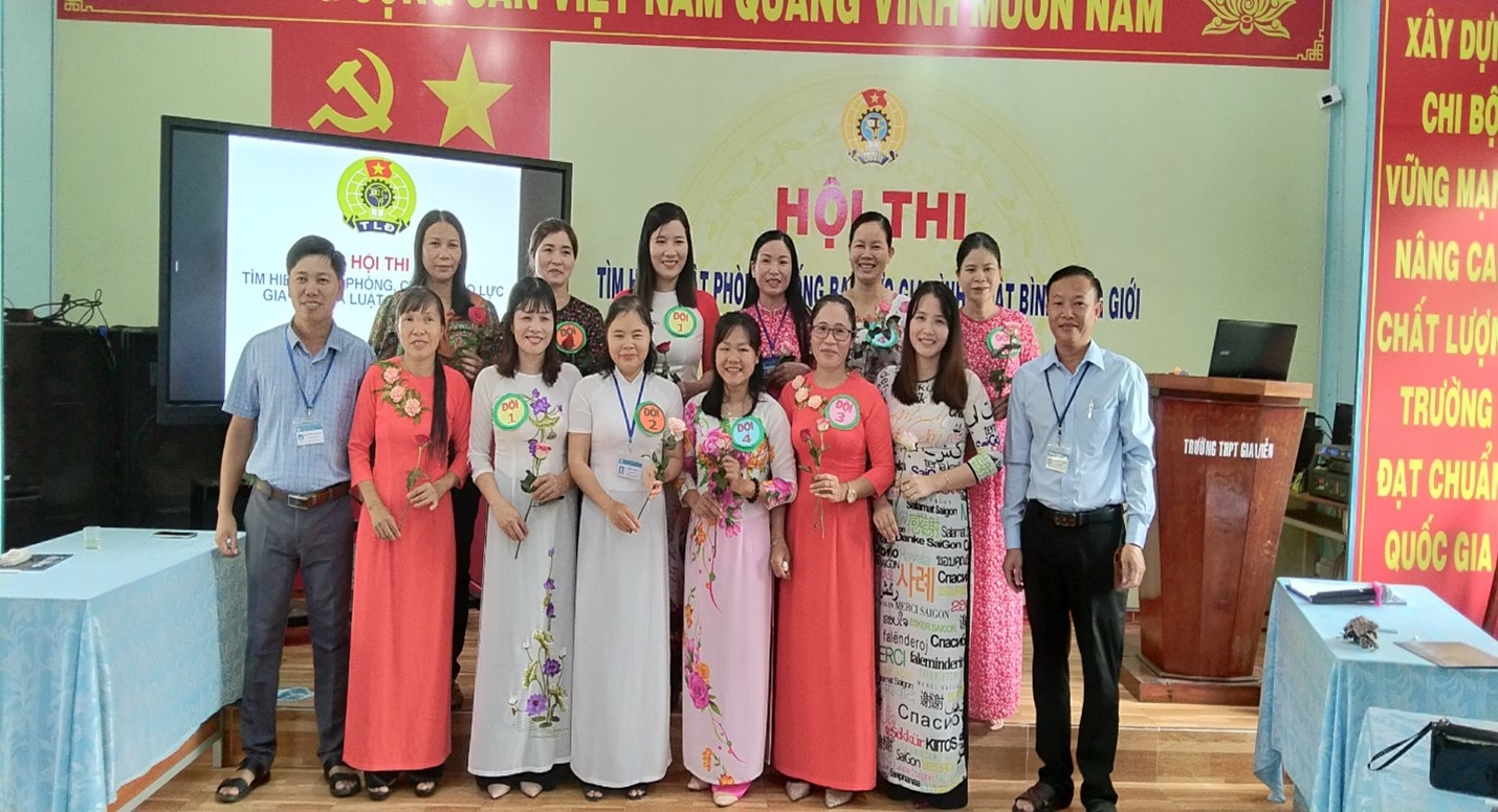 CĐCS TRƯỜNG THPT GIA VIỄN VỚI CÔNG TÁC CHĂM LO ĐỜI SỐNG CHO CÁN BỘ, NHÀ GIÁO, NGƯỜI LAO ĐỘNG