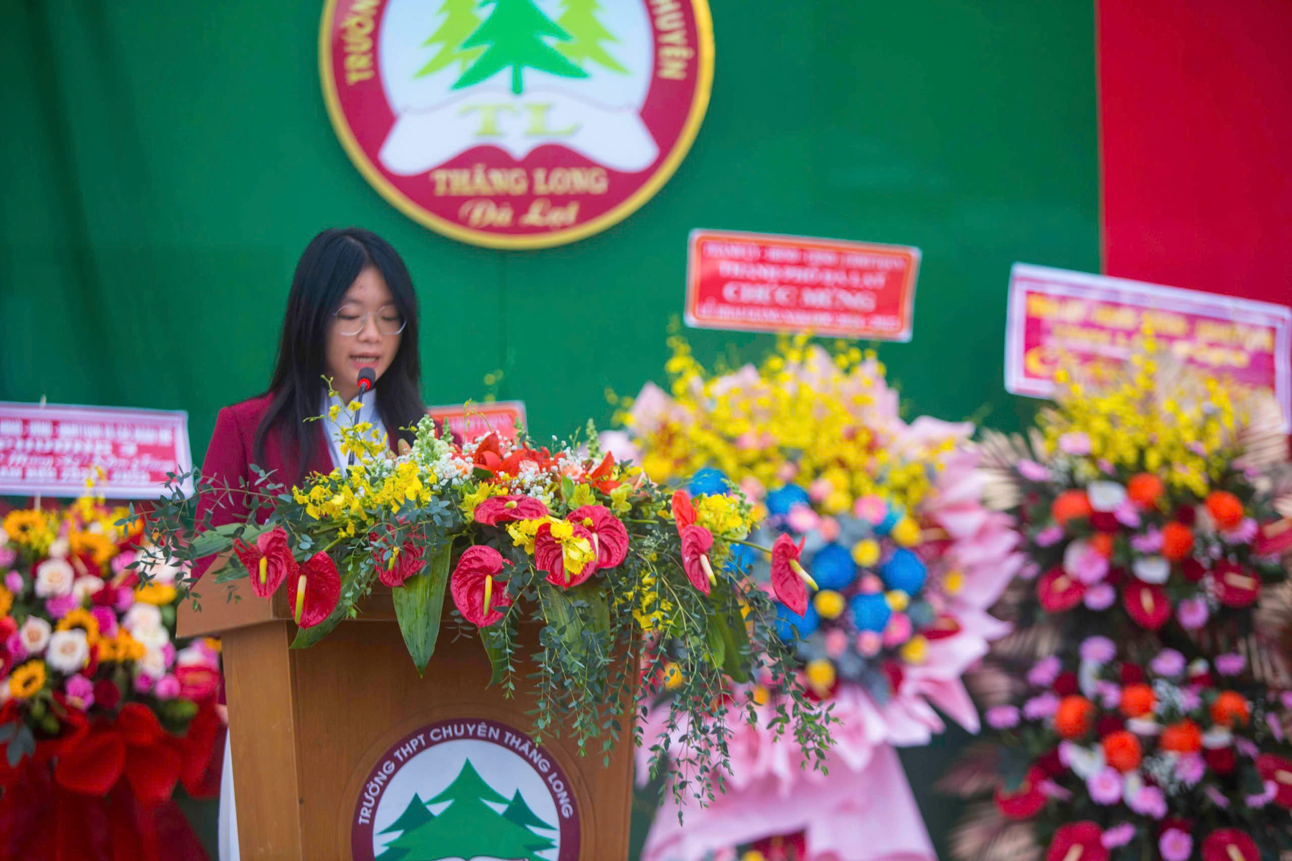 TRƯỜNG THPT CHUYÊN THĂNG LONG ĐÀ LẠT KHAI GIẢNG NĂM HỌC MỚI  2024 – 2025