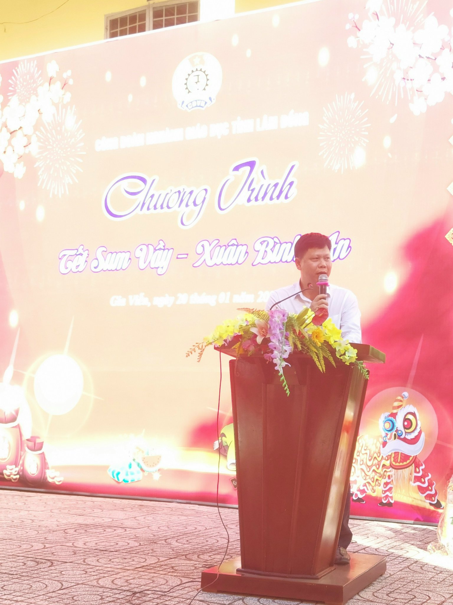 CÔNG ĐOÀN NGÀNH GIÁO DỤC LÂM ĐỒNG  TỔ CHỨC “TẾT SUM VẦY - XUÂN BÌNH AN” TẠI HUYỆN CÁT TIÊN