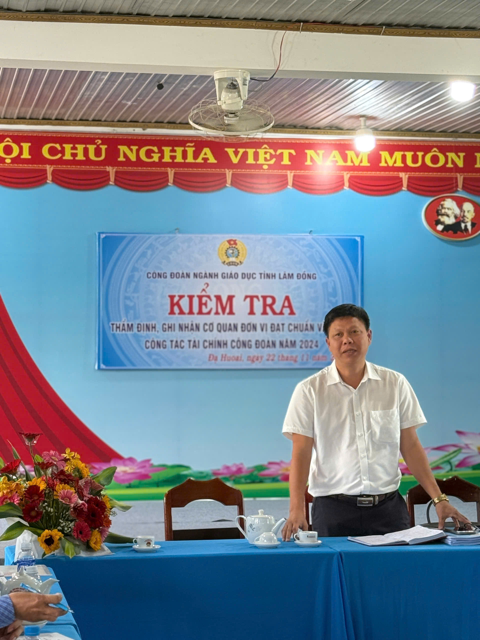 CĐGD TỈNH LÂM ĐỒNG TỔ CHỨC KIỂM TRA, THẨM ĐỊNH CƠ QUAN ĐƠN VỊ VĂN HÓA ĐỢT 1 CÁC TRƯỜNG TRỰC THUỘC TRÊN ĐỊA BÀN CÁC HUYỆN ĐẠ HUOAI, ĐẠ TẺH, CÁT TIÊN