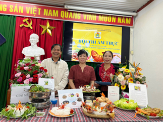 CÔNG ĐOÀN TRƯỜNG KHIẾM THÍNH - LÂM ĐỒNG TỔ CHỨC HỘI THI ẨM THỰC CHÀO MỪNG NGÀY THÀNH LẬP HỘI LHPN VIỆT NAM 20/10