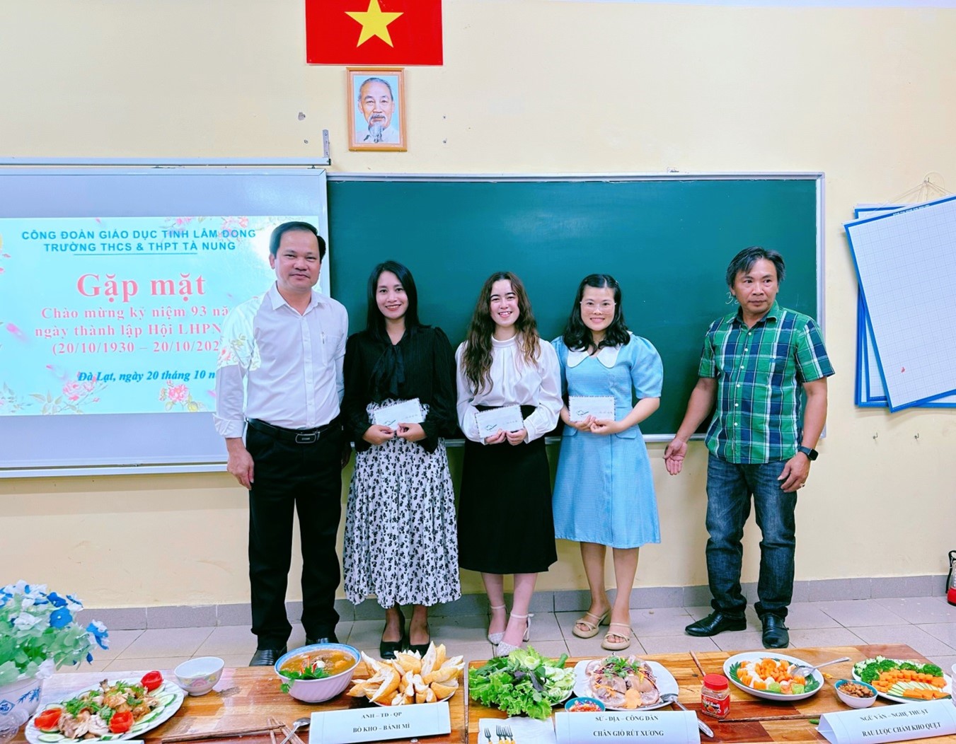 CĐCS TRƯỜNG THCS & THPT TÀ NUNG VỚI CÁC HOẠT ĐỘNG CHÀO MỪNG KỶ NIỆM 93 NĂM NGÀY THÀNH LẬP HỘI LIÊN HIỆP PHỤ NỮ VIỆT NAM 20/10