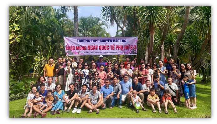 TRƯỜNG THPT CHUYÊN BẢO LỘC TỔ CHỨC HOẠT ĐỘNG TRẢI NGHIỆM CHÀO MỪNG 114 NĂM NGÀY QUỐC TẾ PHỤ NỮ 8/3 VÀ 1984 NĂM KHỞI NGHĨA HAI BÀ TRƯNG